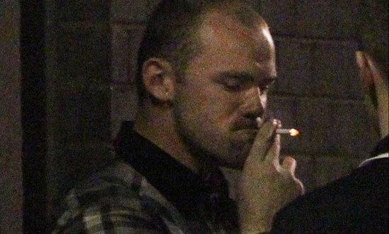 rooney smoking cigarette