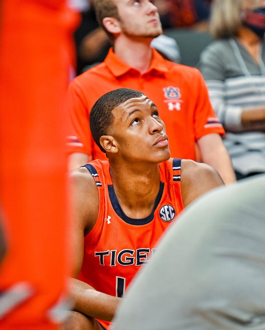 Picture of the 6 ft 11 in (2.11 m) tall American power forward of Houston Rockets